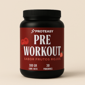 Pre Workout Sabor Frutos Rojos